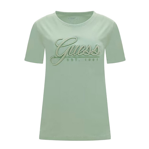 Guess Γυναικεία κοντομάνικη μπλούζα Script Tee